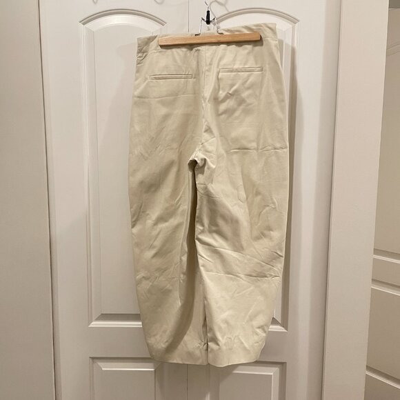 Studio Nicholson Dordoni volume pants in cream, size 3 (US 12) - Picture 4 of 7